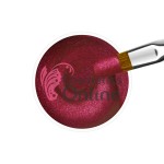 Gel UV Jolifin color cu aspect umed Shiny Red 5 ml